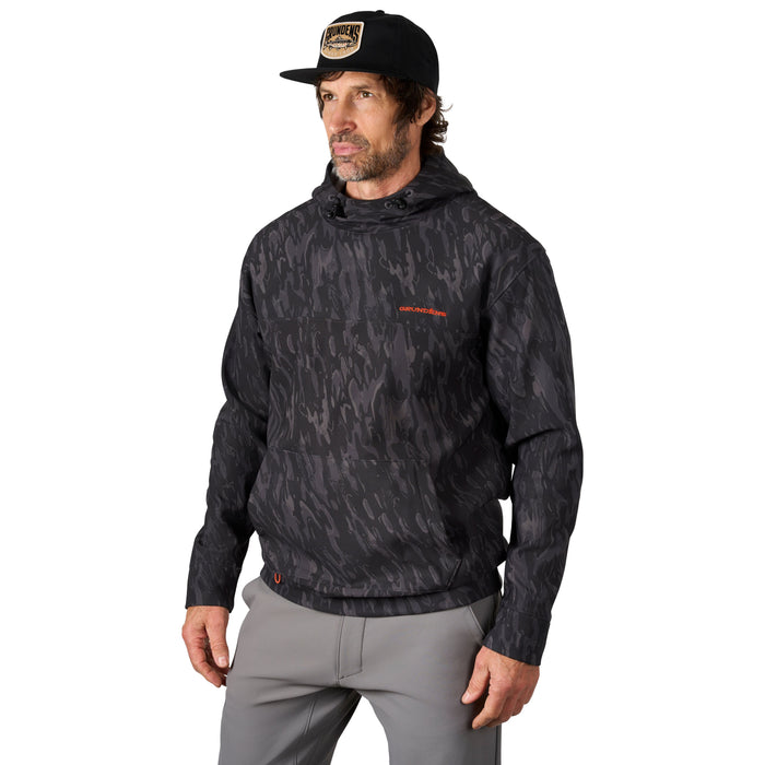 Grundens Men's Kryall Hoodie Blackbeard Camo Image 05