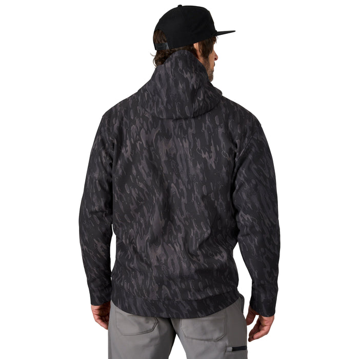 Grundens Men's Kryall Hoodie Blackbeard Camo Image 06