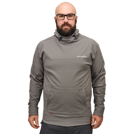 Grundens Men's Kryall Hoodie Smoke Image 02