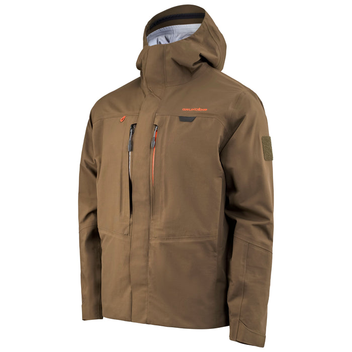 Grundens Men's Vector Wading Jacket Otter Image 02