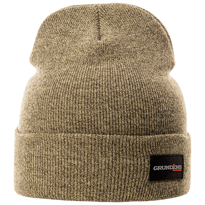 Grundens Watchhouse Beanie Logo Heather Loden Image 01