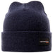 Grundens Watchhouse Beanie Logo Heather Navy Image 01