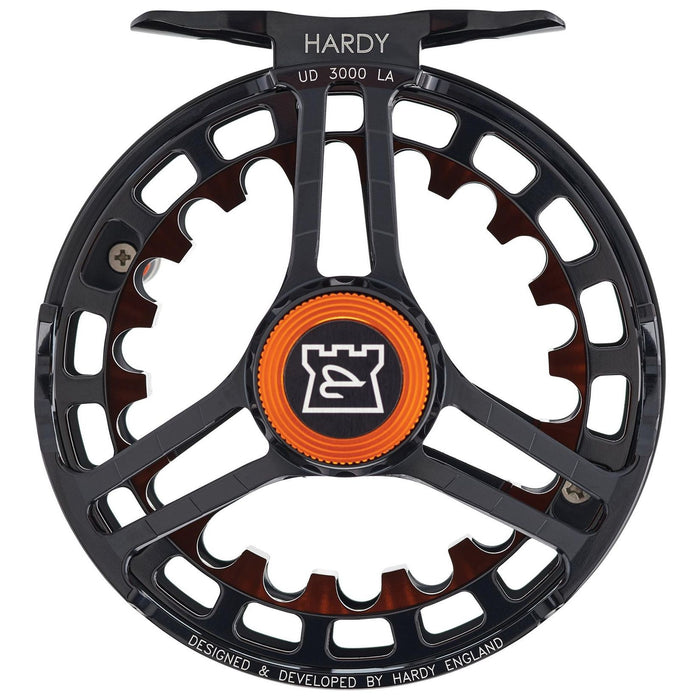 Hardy Ultradisc UDLA Fly Reel Black / Orange Image 01