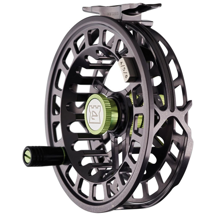 Hardy Ultradisc UDLA Fly Reel Gun Metal / Green Image 03