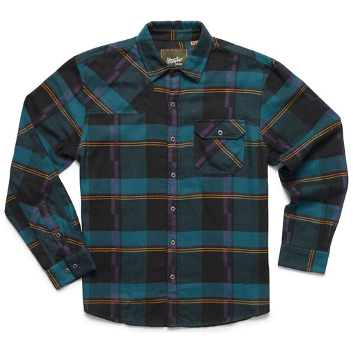 Howler Brothers Harker's Flannel Phantom Blue Image 01