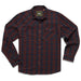 Howler Brothers Harker's Flannel Burgundy Image 01