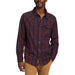 Howler Brothers Harker's Flannel Burgundy Image 02