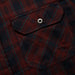 Howler Brothers Harker's Flannel Burgundy Image 06