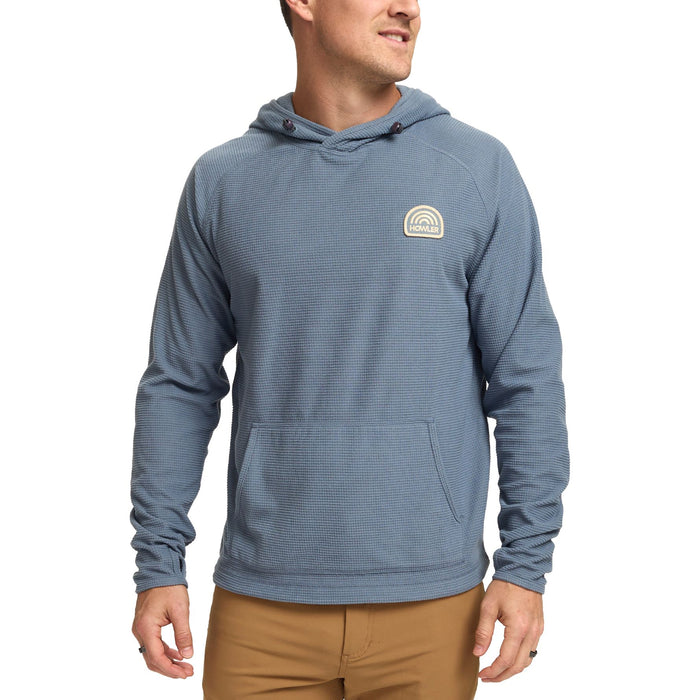 Howler Brothers Palo Duro Fleece Hoodie Mirage Blue Image 02