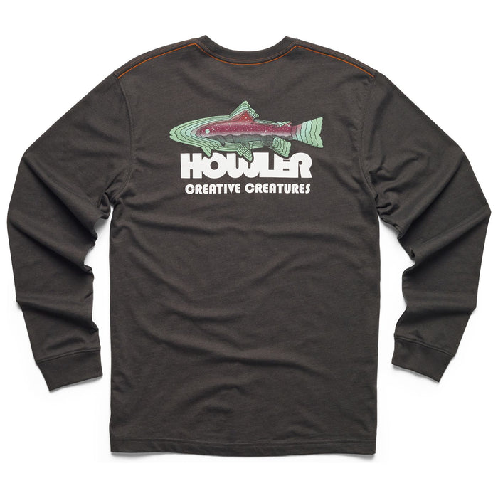 Howler Brothers Trucha Longsleeve T-Shirt Antique Black Image 01