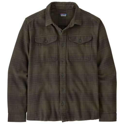 Patagonia Men's Fjord Flannel Shirt Cascade: Basin Green Image 01