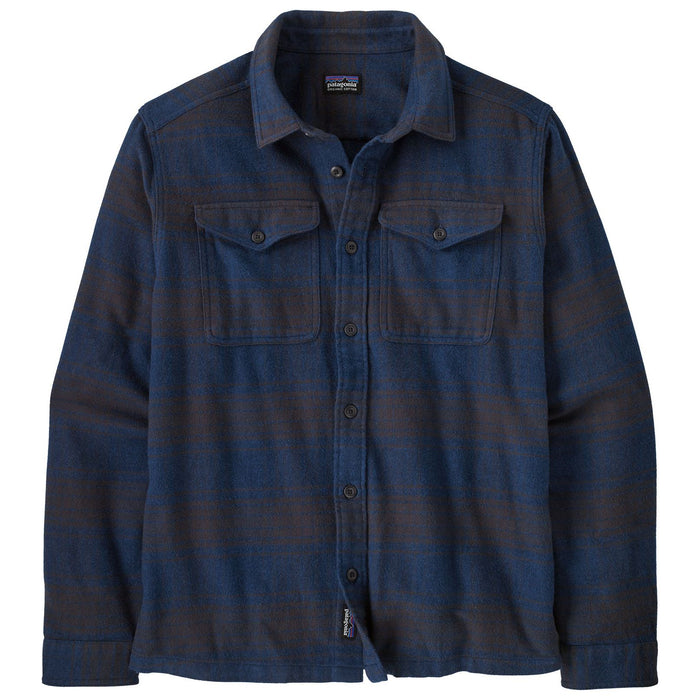 Patagonia Men's Fjord Flannel Shirt Cascade: Tidepool Blue Image 01