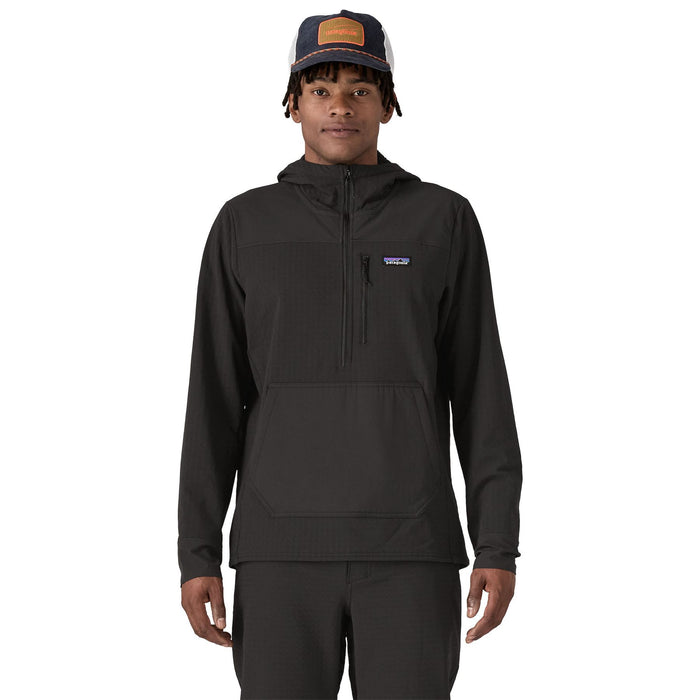 Patagonia Men's R2 TechFace Pullover Black Image 03