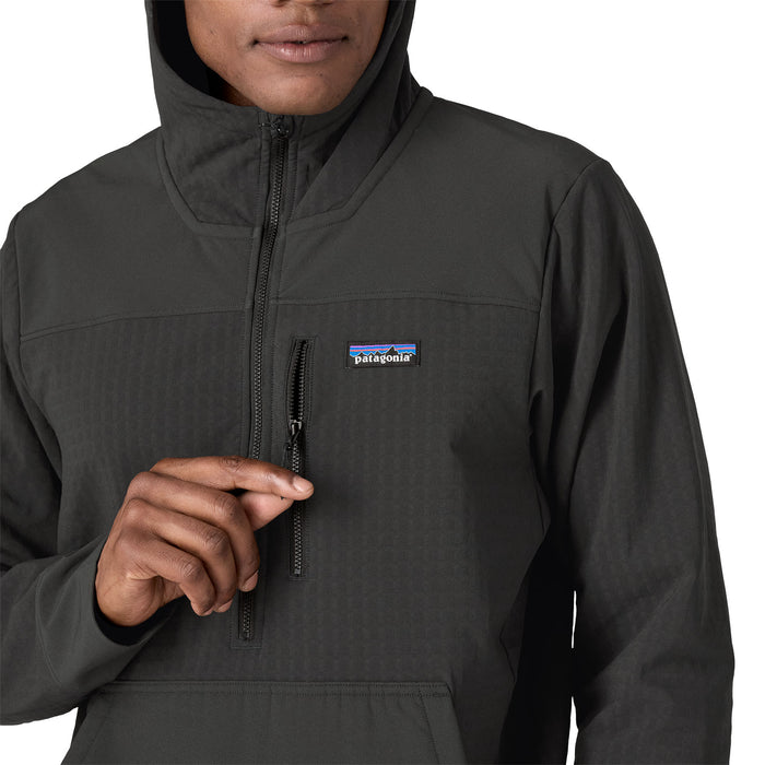 Patagonia Men's R2 TechFace Pullover Black Image 06