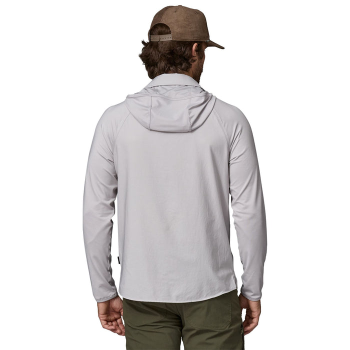 Patagonia Men's River Rambler Hybrid Sun Hoody Crisp Grey Image 03