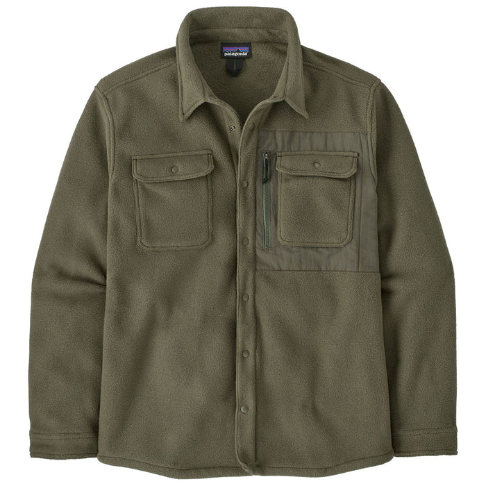 Patagonia Men's Synchilla Shirt Jacket Basin Green Image 01