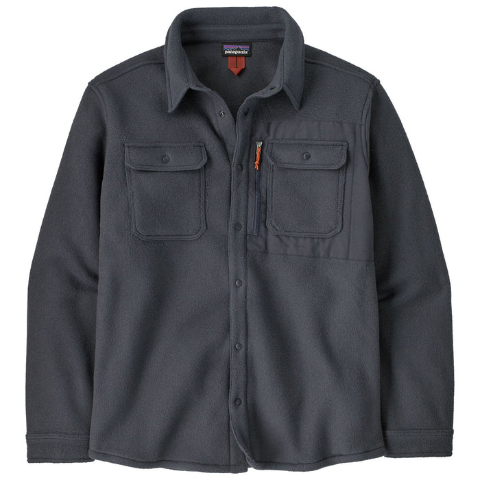 Patagonia Men's Synchilla Shirt Jacket Smolder Blue Image 01