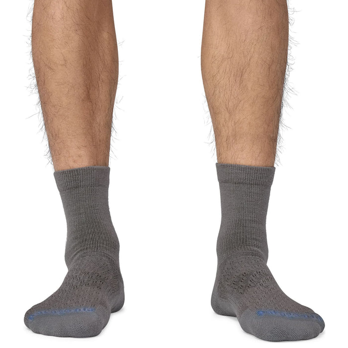 Patagonia Merino Wool Blend Crew Socks Feather Grey Image 02