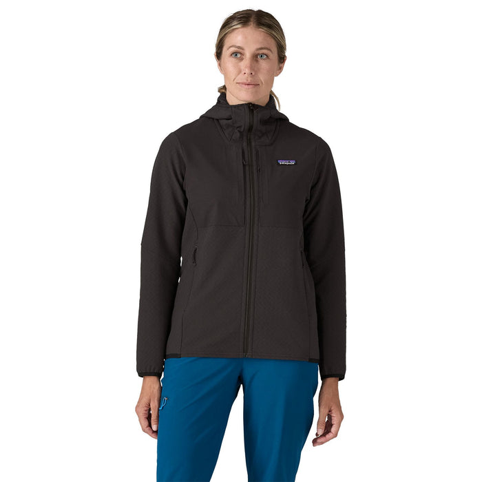 Patagonia Women's R2 CrossStrata Hoody Black Image 02