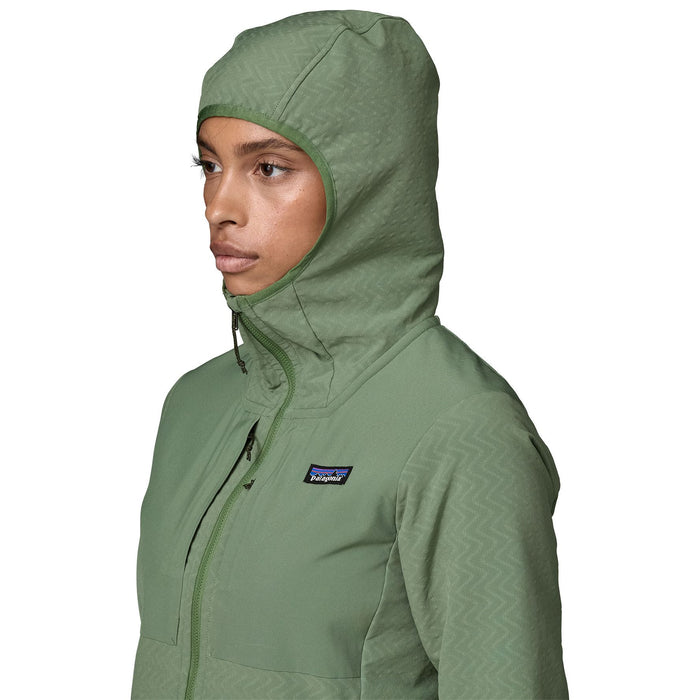 Patagonia Women's R2 CrossStrata Hoody Terrain Green Image 04