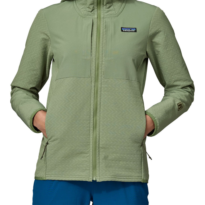 Patagonia Women's R2 CrossStrata Hoody Terrain Green Image 06