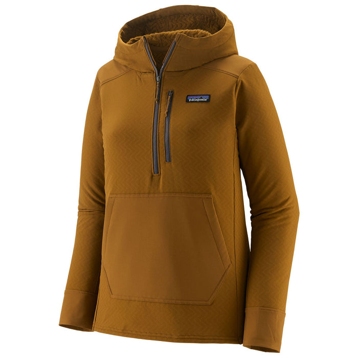 Patagonia Women's R2 CrossStrata Pullover Shelter Brown Image 01