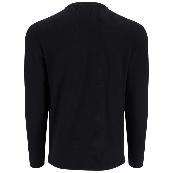 Simms Men's Highline Henley Black Image 02