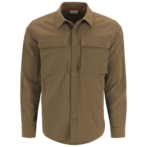 Simms Men's Lodge Work Shirt Driftwood Image 01