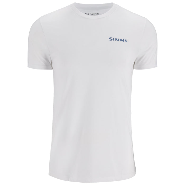 Simms Men's Tarpon Bones T-Shirt White Image 01