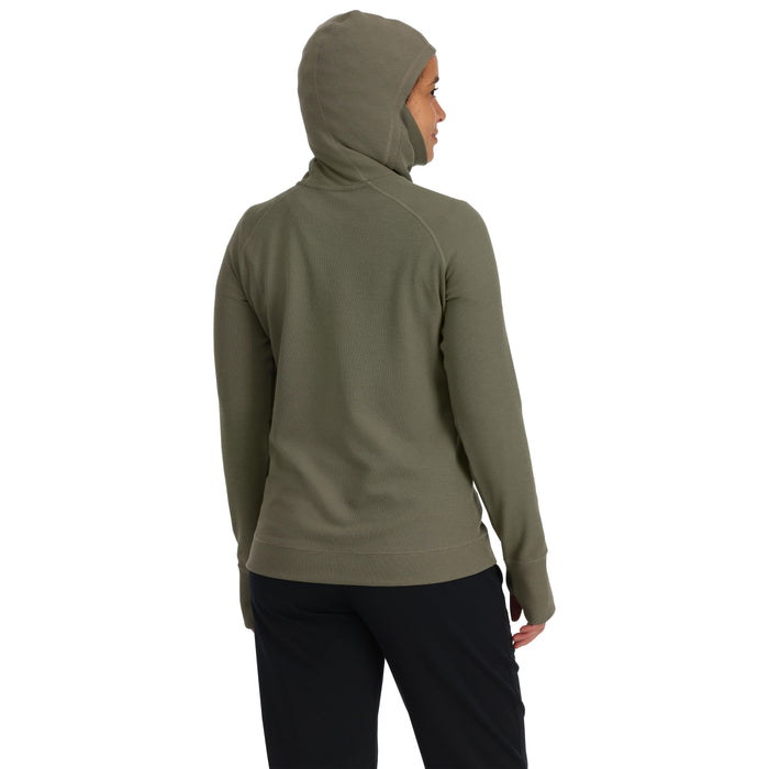 Simms Women's Highline Hoody Smokey Olive Image 04