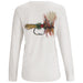 Simms Women's Royal Wulff Fly LS T-Shirt White Image 01