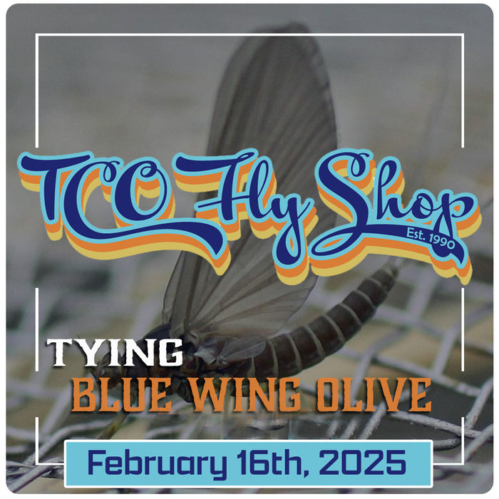 TCO Fly Tying Class: Blue Wing Olive Life Cycle - State College