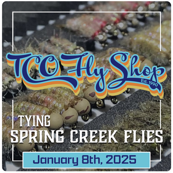 TCO Fly Tying Class: Spring Creek Flies with Jacob Gilliand