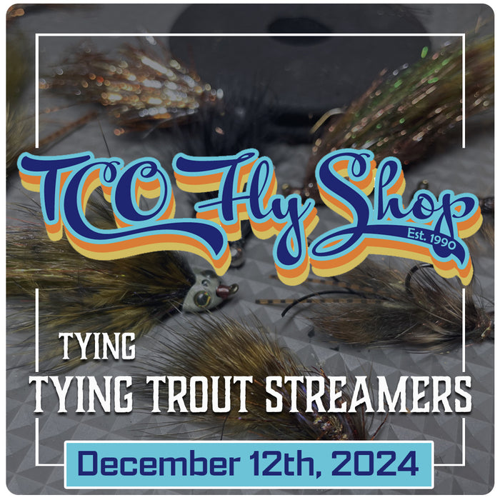 TCO Fly Tying Class: Tying Trout Streamers with John Parisi