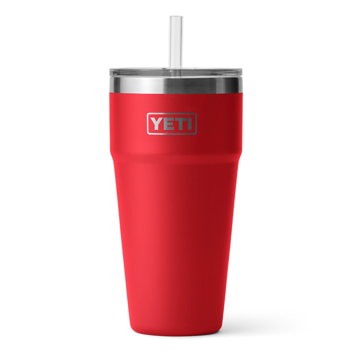 YETI Rambler 35 oz Mug with Straw Lid - Rescue Red
