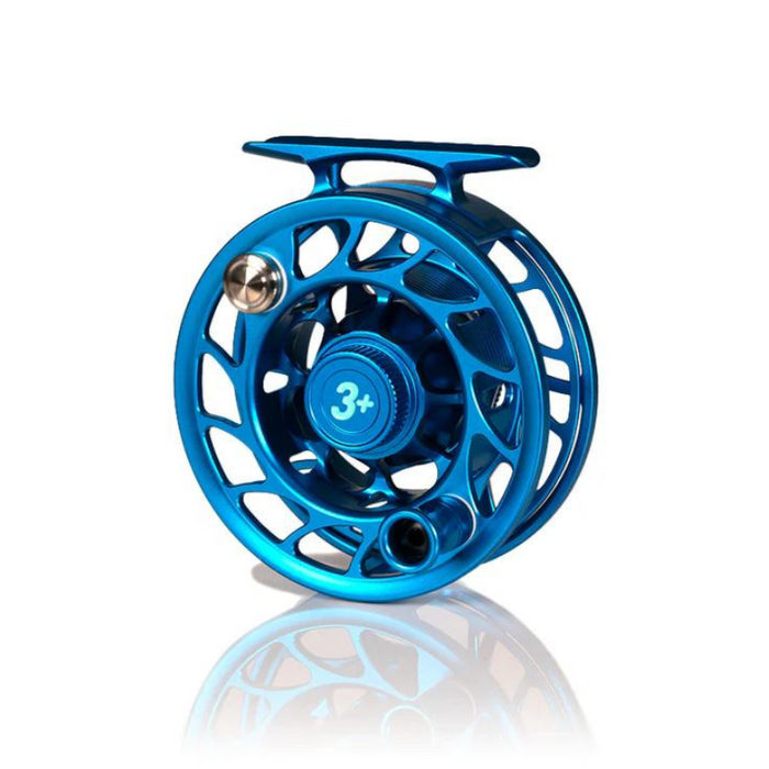 Hatch Custom Kaiju Blue Iconic Limited Edition Large Arbor Fly Reel 3 Plus