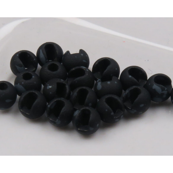 Mottled Tactical Slotted Tungsten Beads