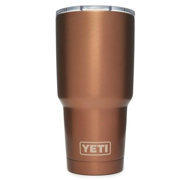 NWT/YETI Copper Rambler 30 oz Tumbler w/mag slider lid. Brand  new/unregistered