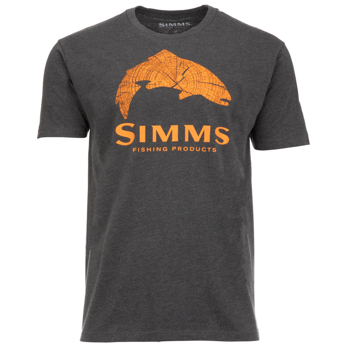 Simms Wood Trout Fill SS T-Shirt Flame Image 01