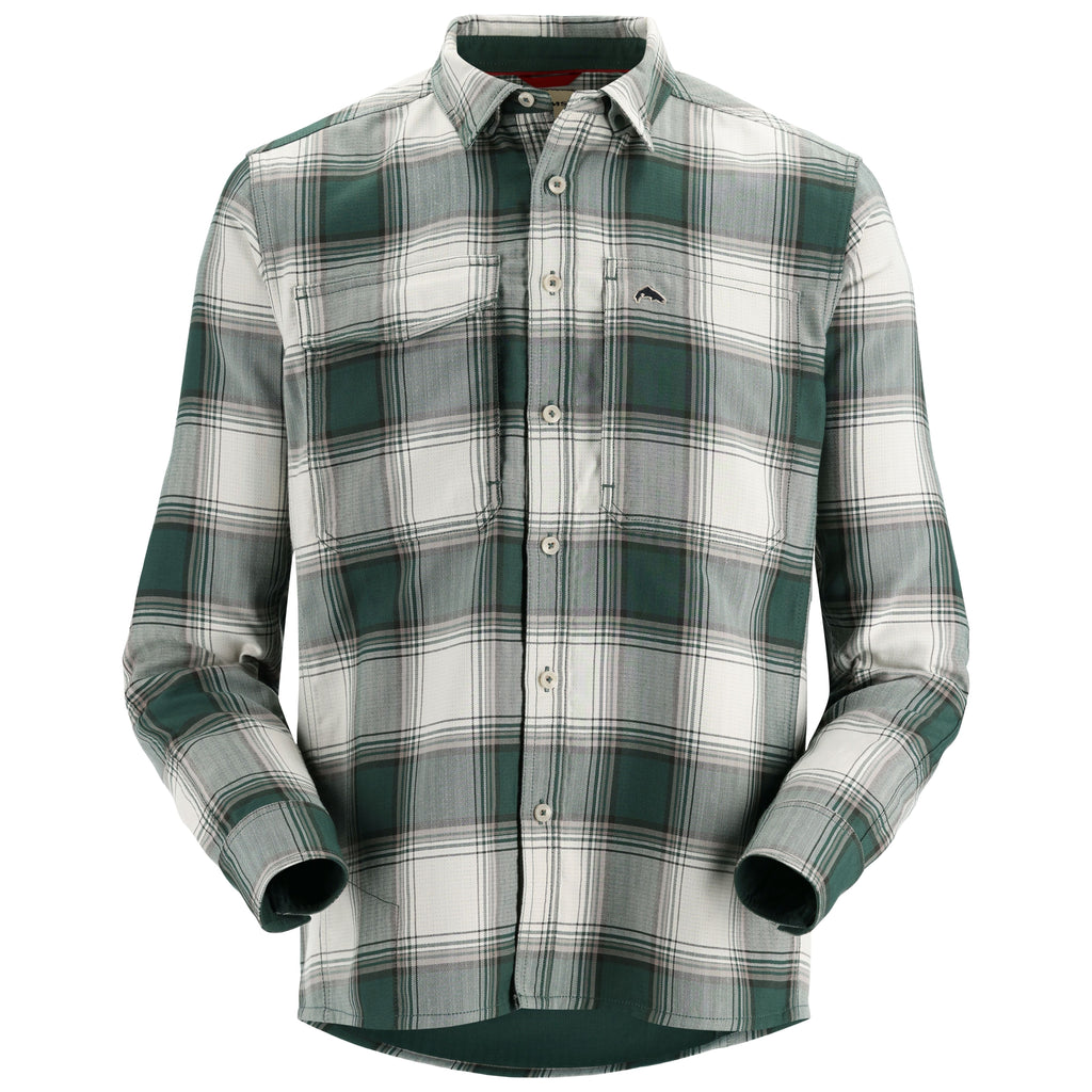Simms Guide Flannel Long Sleeve Shirt Sale — TCO Fly Shop
