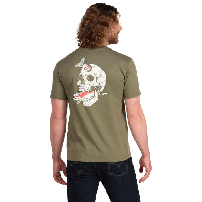 Simms Wood Trout Fill T Shirt - Fishing Clothing