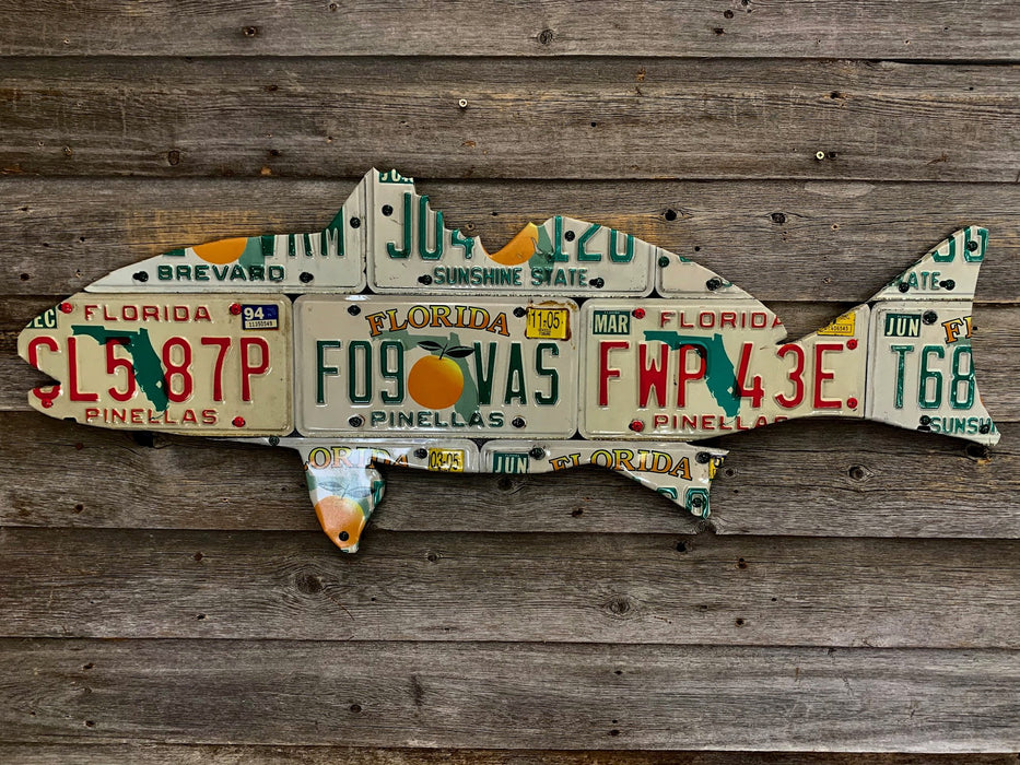 License Plate Art – Cody's Fish