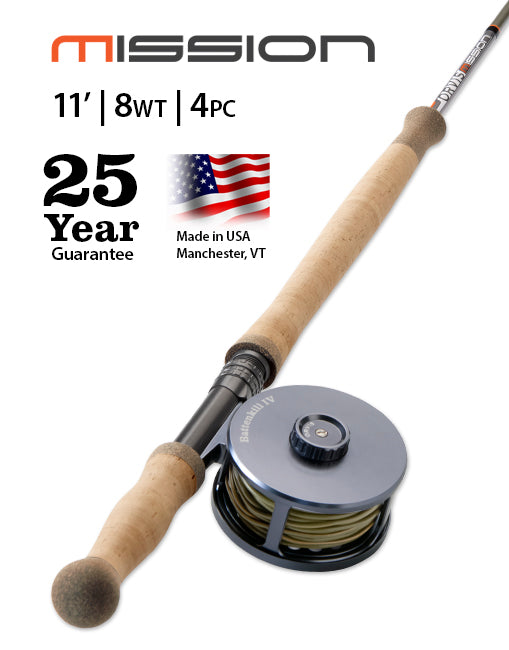 Orvis Mission 11'0 8wt 4pc Fly Rod — TCO Fly Shop