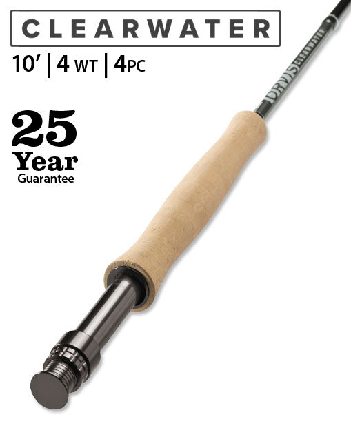 Orvis Clearwater 10'0 4wt 4pc Fly Rod — TCO Fly Shop