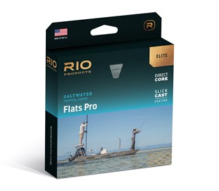 RIO ELITE FLATS PRO 15' CLEAR TIP FLY LINE