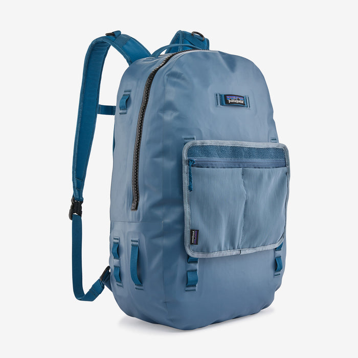Patagonia Sling Shoulder Bag Backpack Black Nylon Multi Pocket Fly