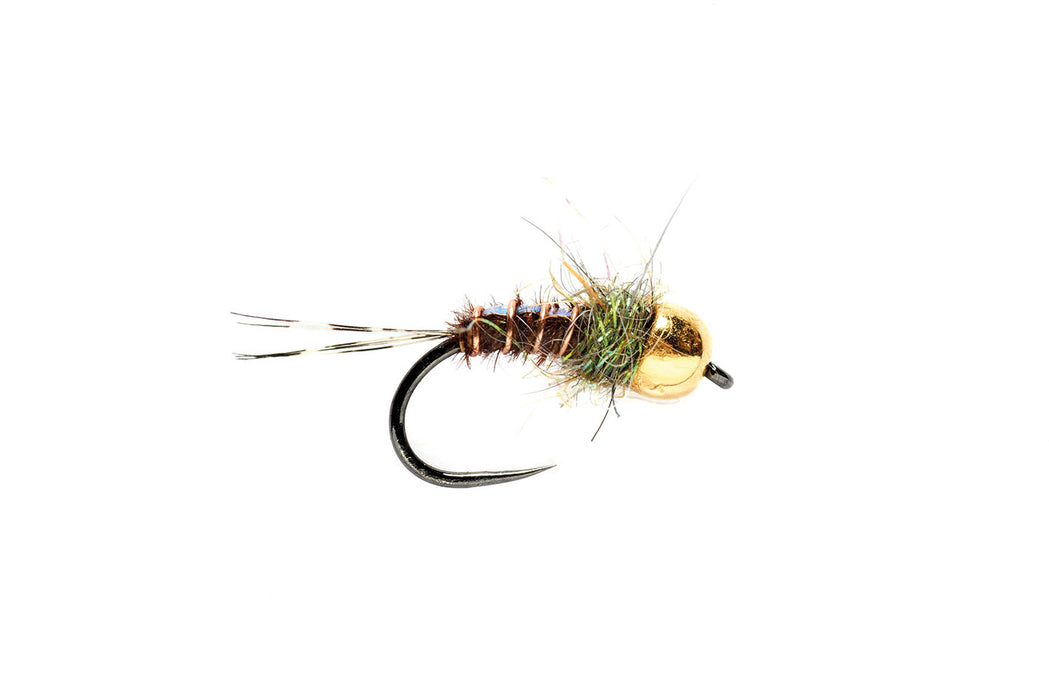 Pheasant Tail Flashback Tungsten Beadhead Barbless