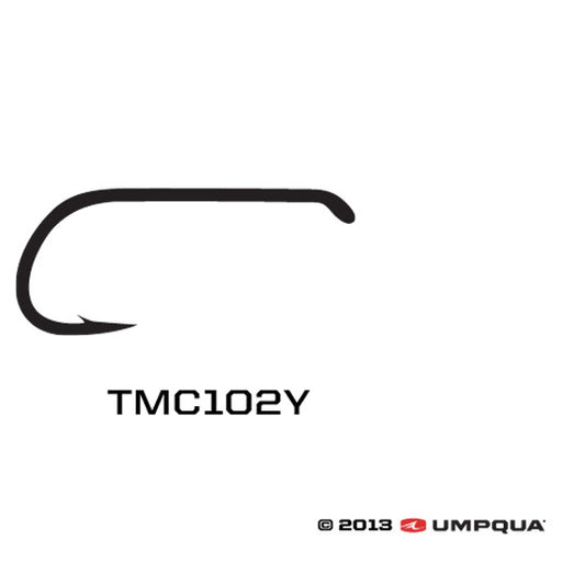 Umpqua Tiemco Fly Tying Hooks TMC 2499Sp-Bl (25Pk) 06, Hooks