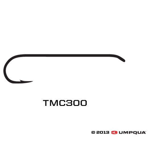 Umpqua Tiemco TMC 101 Hooks - QTY 100 Pack - Fly Tying - Dry Fly
