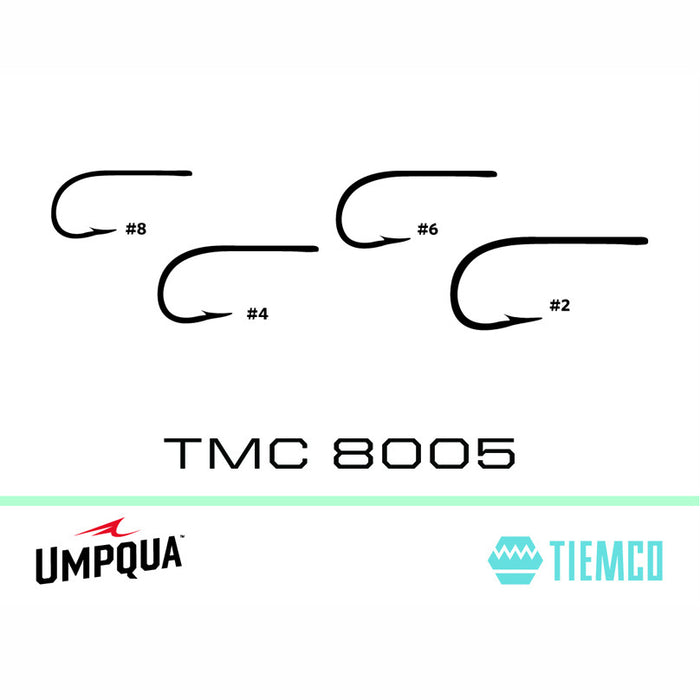 TMC 102Y Fly Tying Hooks - Tiemco - Like a River